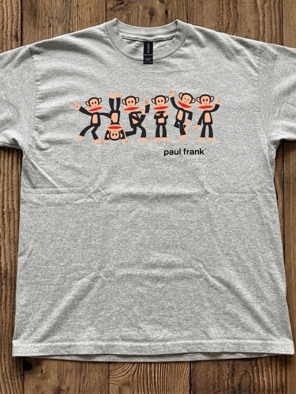 Paul Frank Gray Graphic Monkey Tee